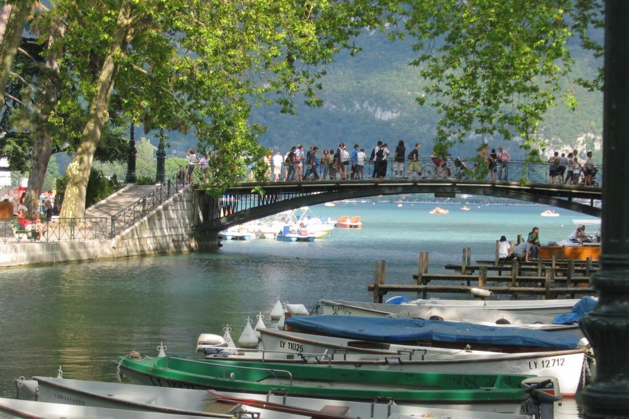 La Roseraie - Apartment 100M From Lake Annecy Exteriör bild